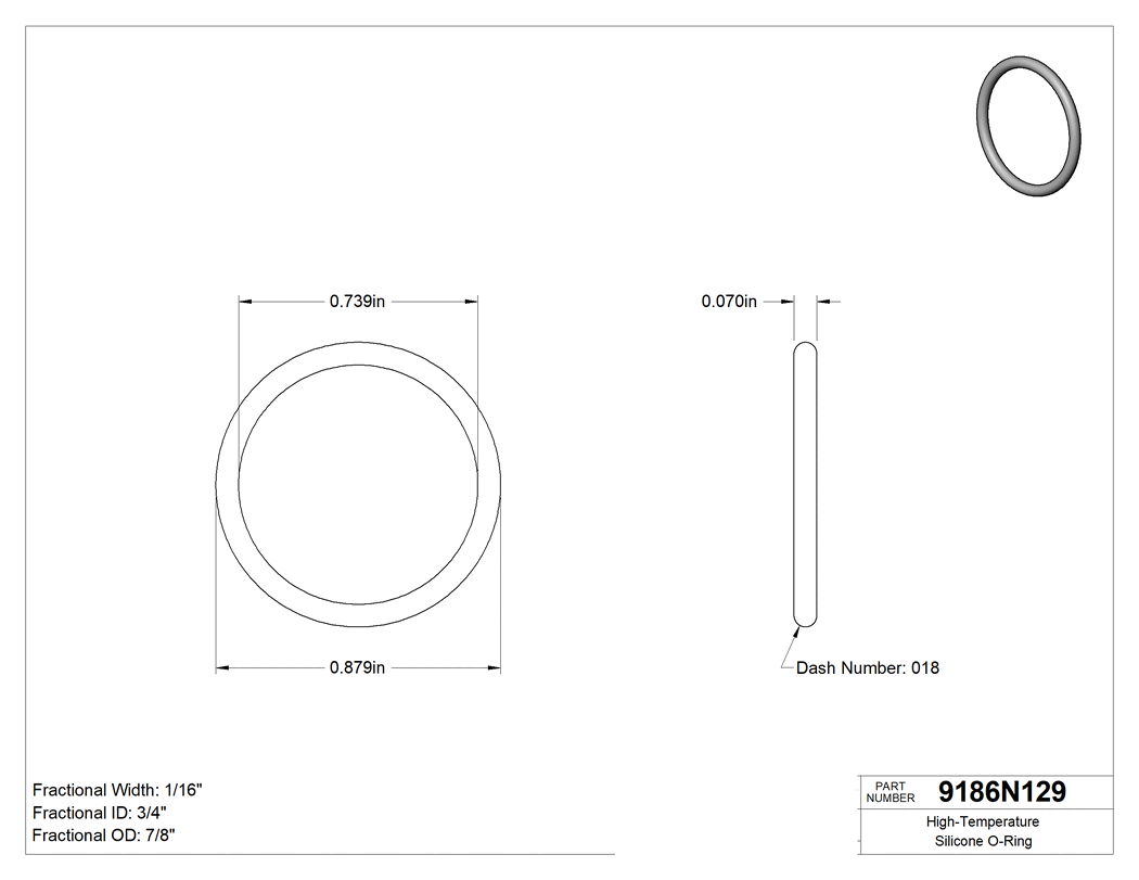 Technical drawing - 9186N129